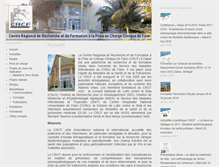 Tablet Screenshot of crcf.sn